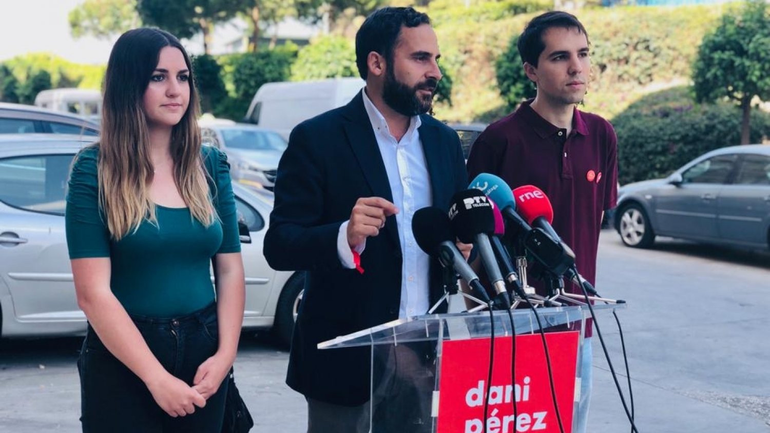 Dani Pérez plantea el soterramiento de la rotonda de Valle-Inclán en su cruce con Carlinda y Martínez de la Rosa