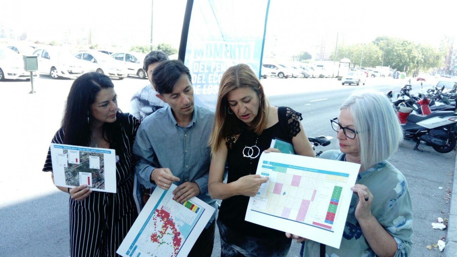 Málaga Ahora promete crear un gran bosque urbano en los terrenos de Repsol