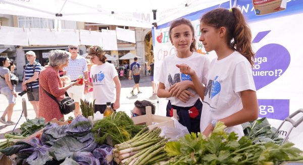 Alumnos de 19 centros escolares de la ciudad participan en la segunda edición del encuentro 'Huertos Escolares'