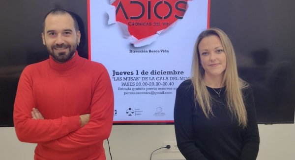 Rincón de la Victoria presenta el microteatro `Adiós´ con motivo del Día Mundial de la Lucha contra el Sida