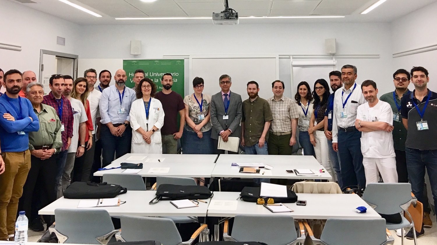 El Hospital Virgen de la Victoria celebra el Curso práctico internacional de Control de Calidad en Radiodiagnóstico