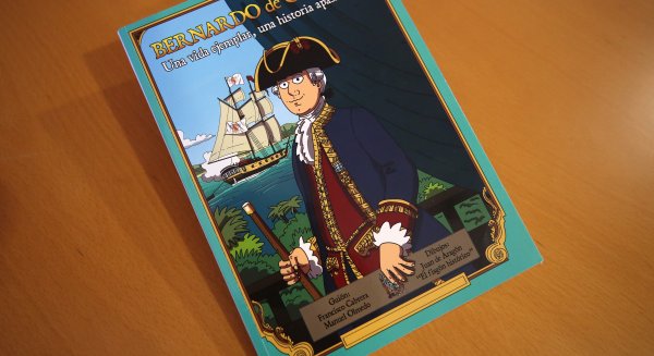 Un cómic dará a conocer la figura de Bernardo de Gálvez a los escolares de la provincia
