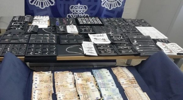 La Policía Nacional detiene a dos hombres por el robo de joyas valoradas en 600.000 euros