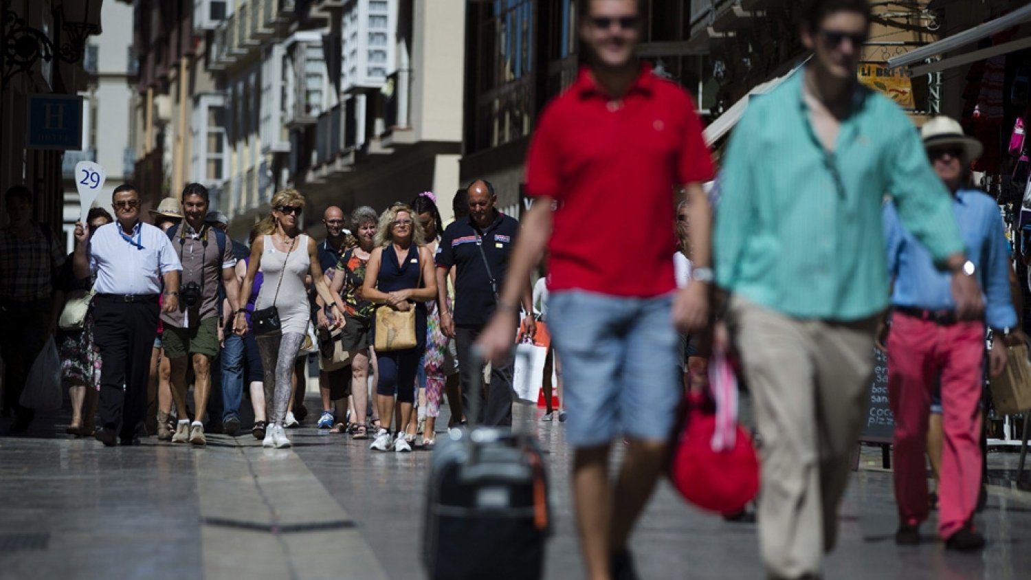 Los turistas que llegaron a Málaga durante el primer trimestre valoran su estancia con un 8.8 sobre 10