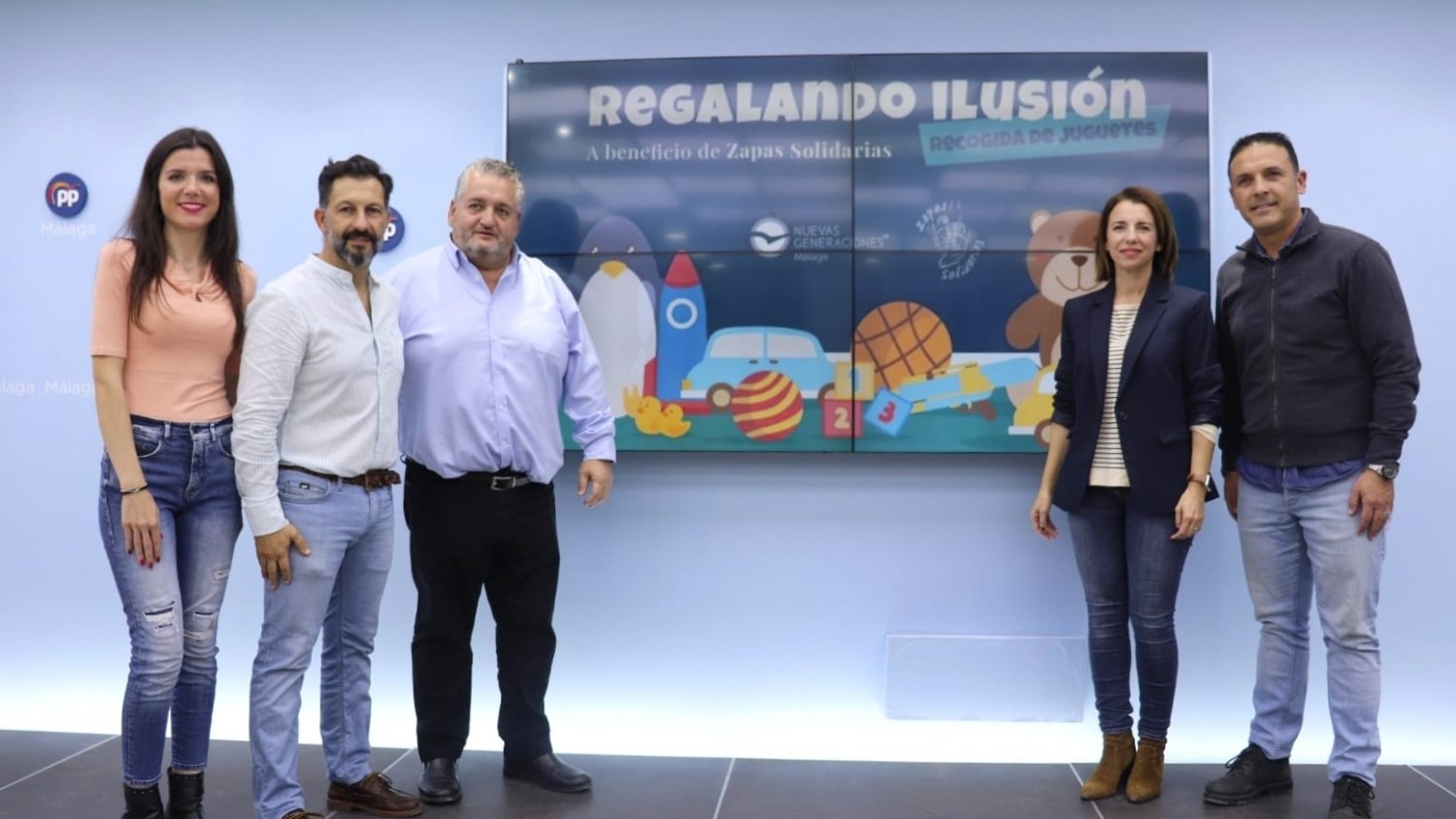 NNGG realiza su campaña navideña de recogida de juguetes “para ayudar a las familias ante la subida del precio”