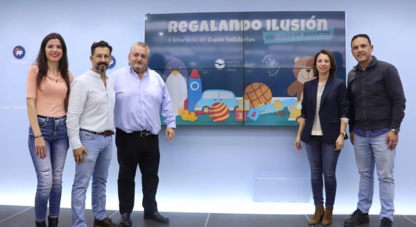 NNGG realiza su campaña navideña de recogida de juguetes “para ayudar a las familias ante la subida del precio”