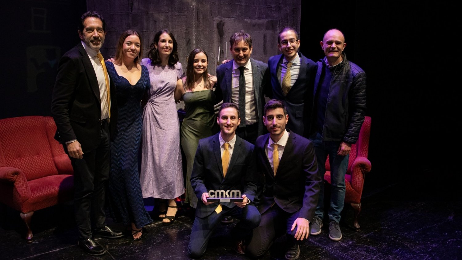 UMA.- El equipo Málaga Racing Team recibe el primer premio como ‘Mejor producto o servicio’