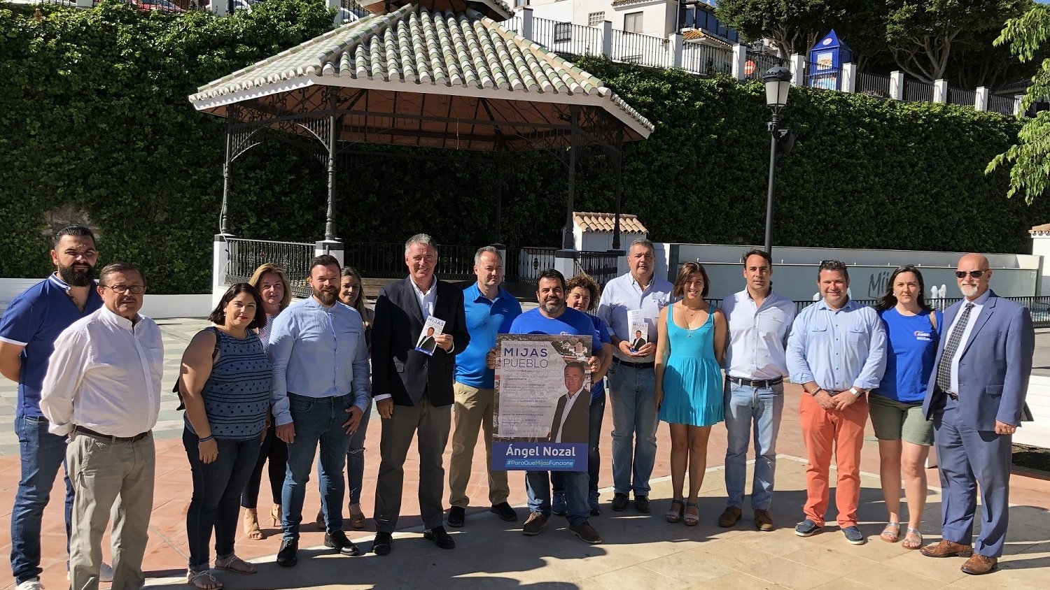 El PP de Mijas plantea como prioritario en su programa la creación de un segundo parking y la garantía de suministro de agua