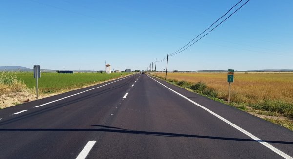 Finalizan las obras en la carretera A-7281 en Antequera