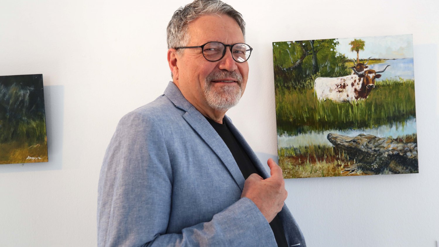 La Diputación de Málaga inaugura hoy la muestra 'Las vacas españolas de Florida' del pintor Jim Draper