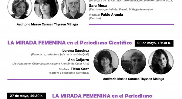 La visión de la mujer en los medios de comunicación centra la cuarta edición del ciclo 'Sala de Columnas'
