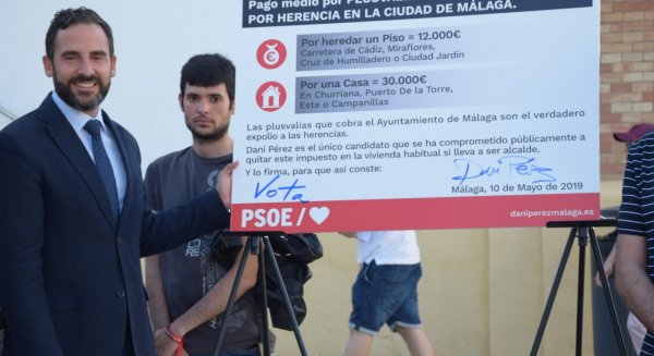 Dani Pérez promete eliminar las plusvalías por herencia si llega a la Alcaldía