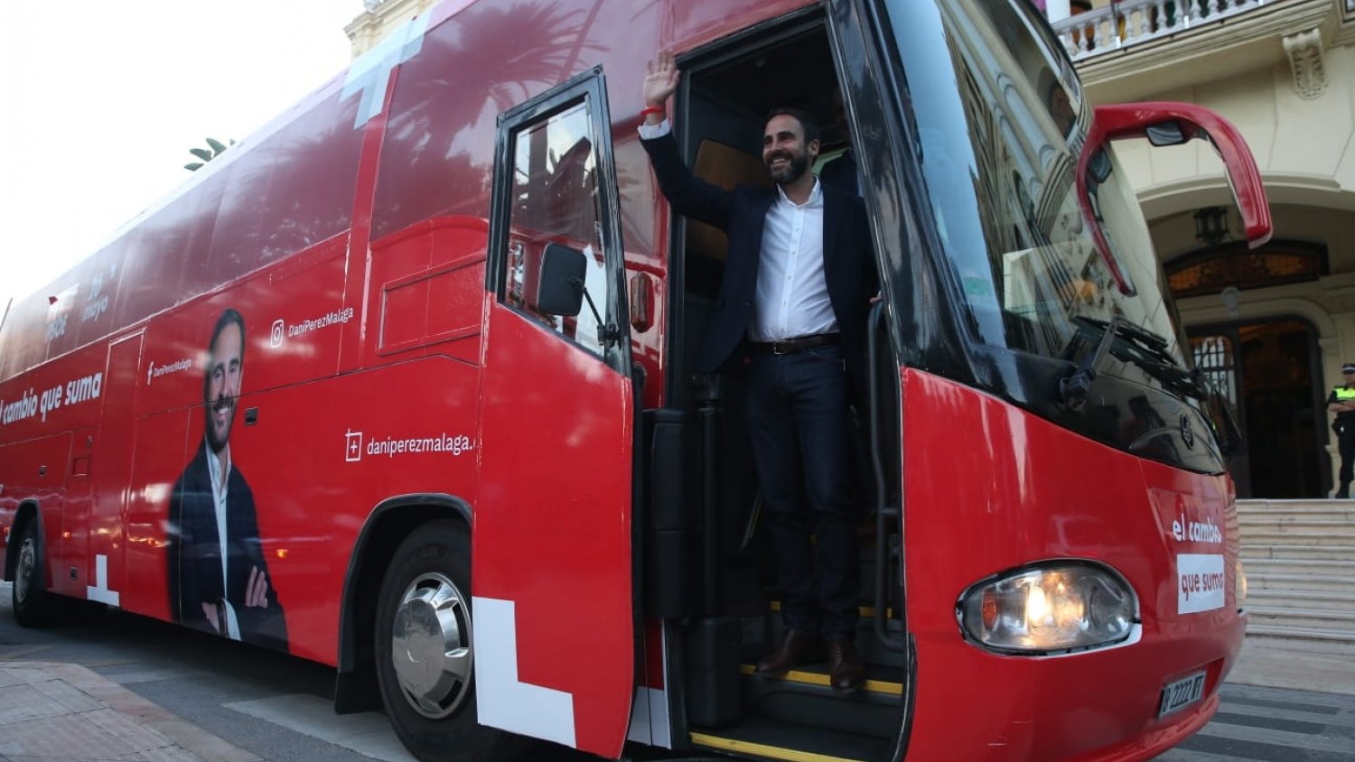 Dani Pérez apela a una gran movilización para hacer posible el cambio en Málaga
