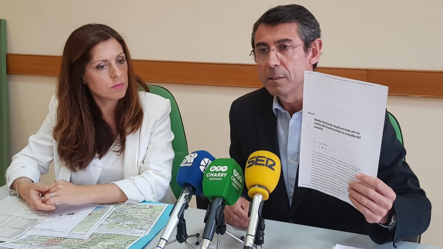 La Junta denuncia la “dejadez y falta de previsión” del Gobierno socialista en la lucha contra la avispilla del castaño
