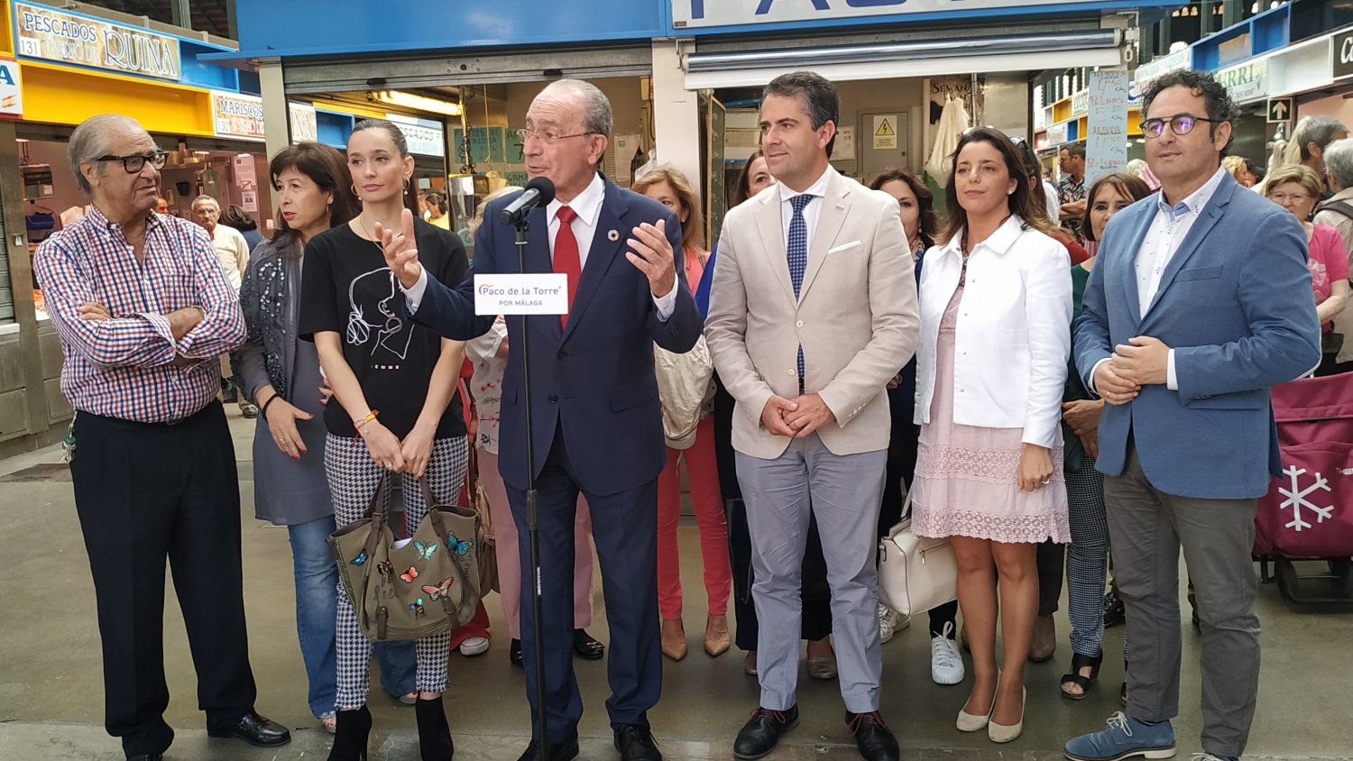 De la Torre centra su programa electoral sobre comercio en rehabilitación de espacios, venta online y sostenibilidad medioambiental