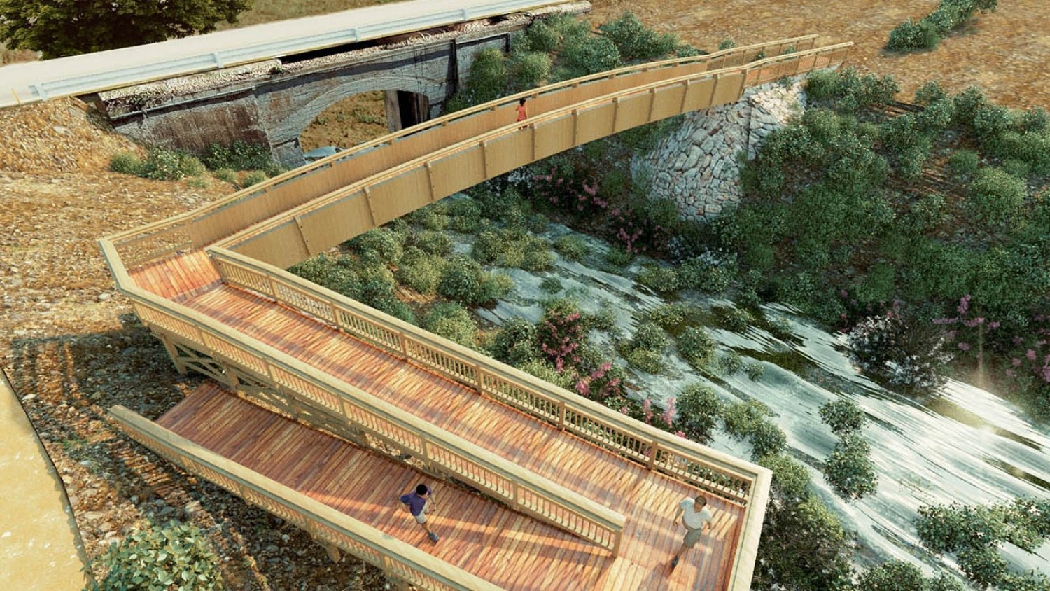 El Ayuntamiento de Antequera iniciará la construcción de una pasarela peatonal sobre el arroyo del Alcázar
