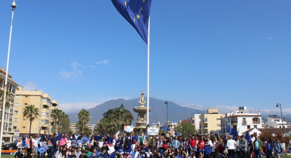 Estepona celebra el 62º aniversario de la Unión Europea con actividades educativas en las que participarán más de 450 escolares