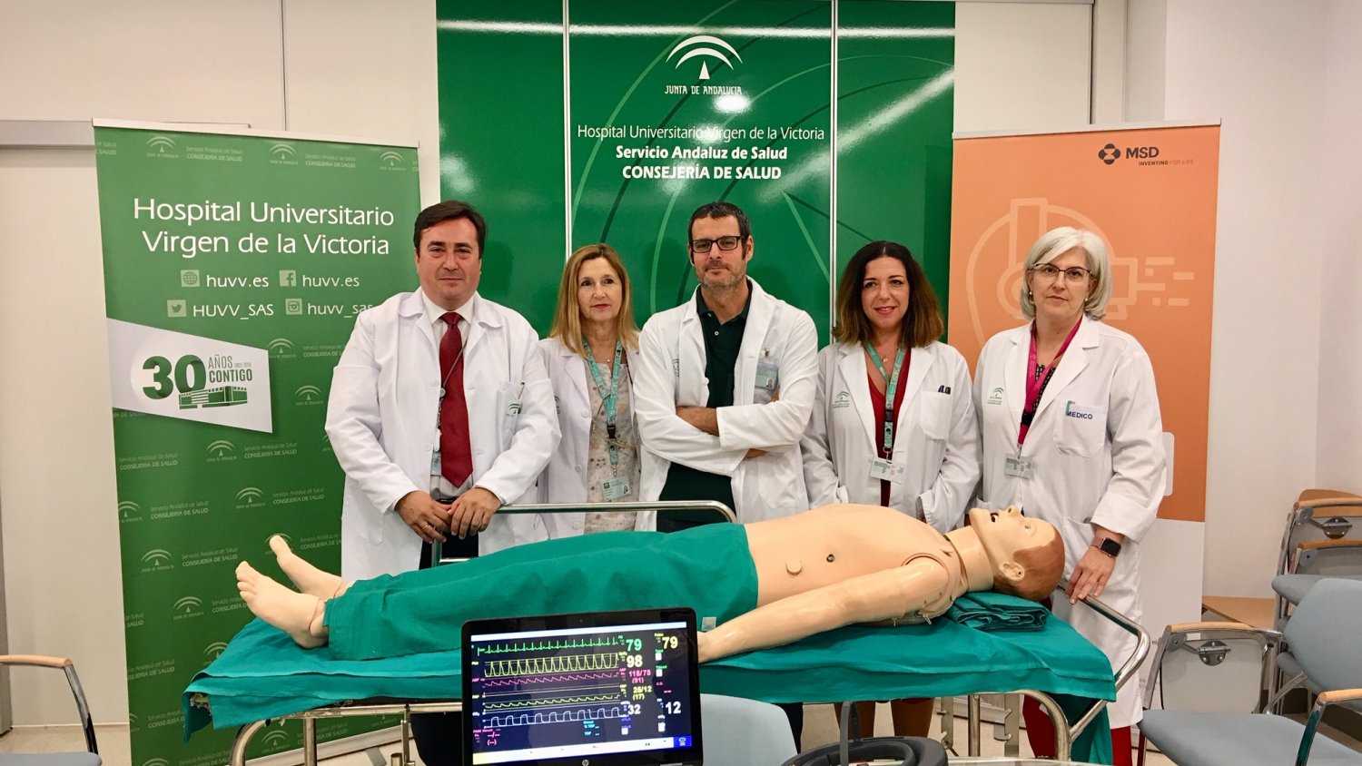 El Hospital Virgen de la Victoria es pionero en la utilización de fármacos libres de opioides para la anestesia