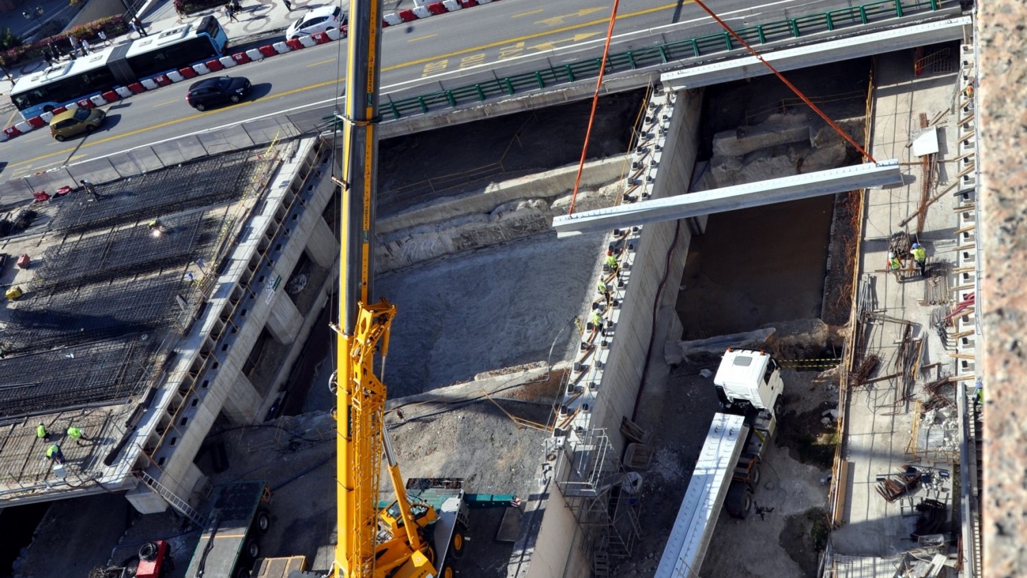 Recta final para la reconstrucción del puente de Tetuán por las obras del metro