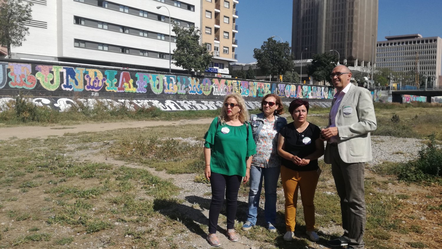 Adelante Málaga plantea crear un parque fluvial en el Guadalmedina