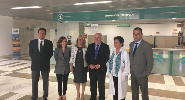 El Consejero de Salud anuncia que ya han realizado el pago de 12 millones para las obras de ampliación en el Hospital Costa del Sol