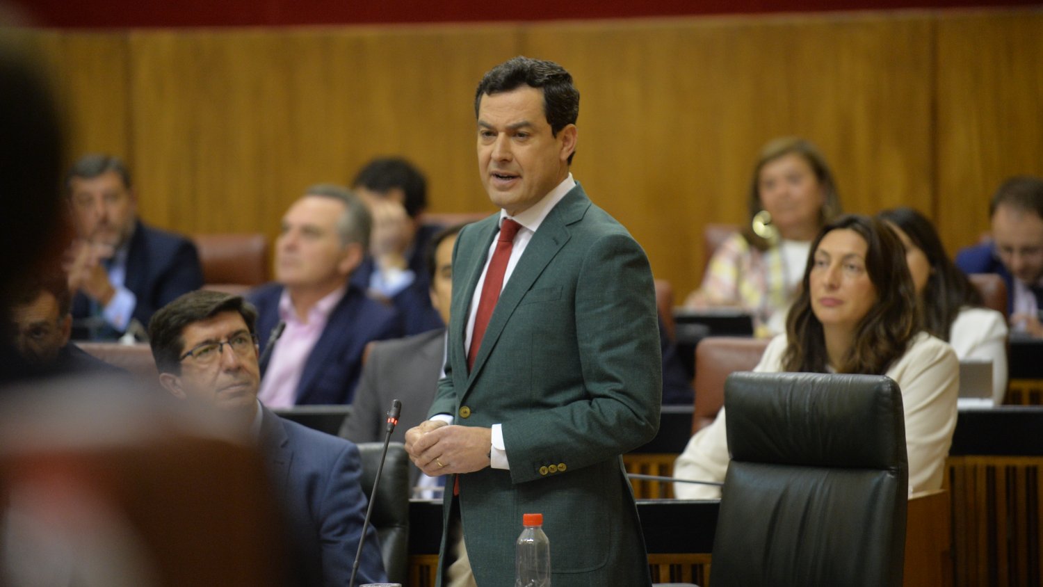 Moreno indica que el Gobierno andaluz funciona y está sentando las bases de la Andalucía del futuro