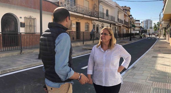 Las obras de calle La Unión podrían acabar la próxima semana tras acumular dos meses de retraso