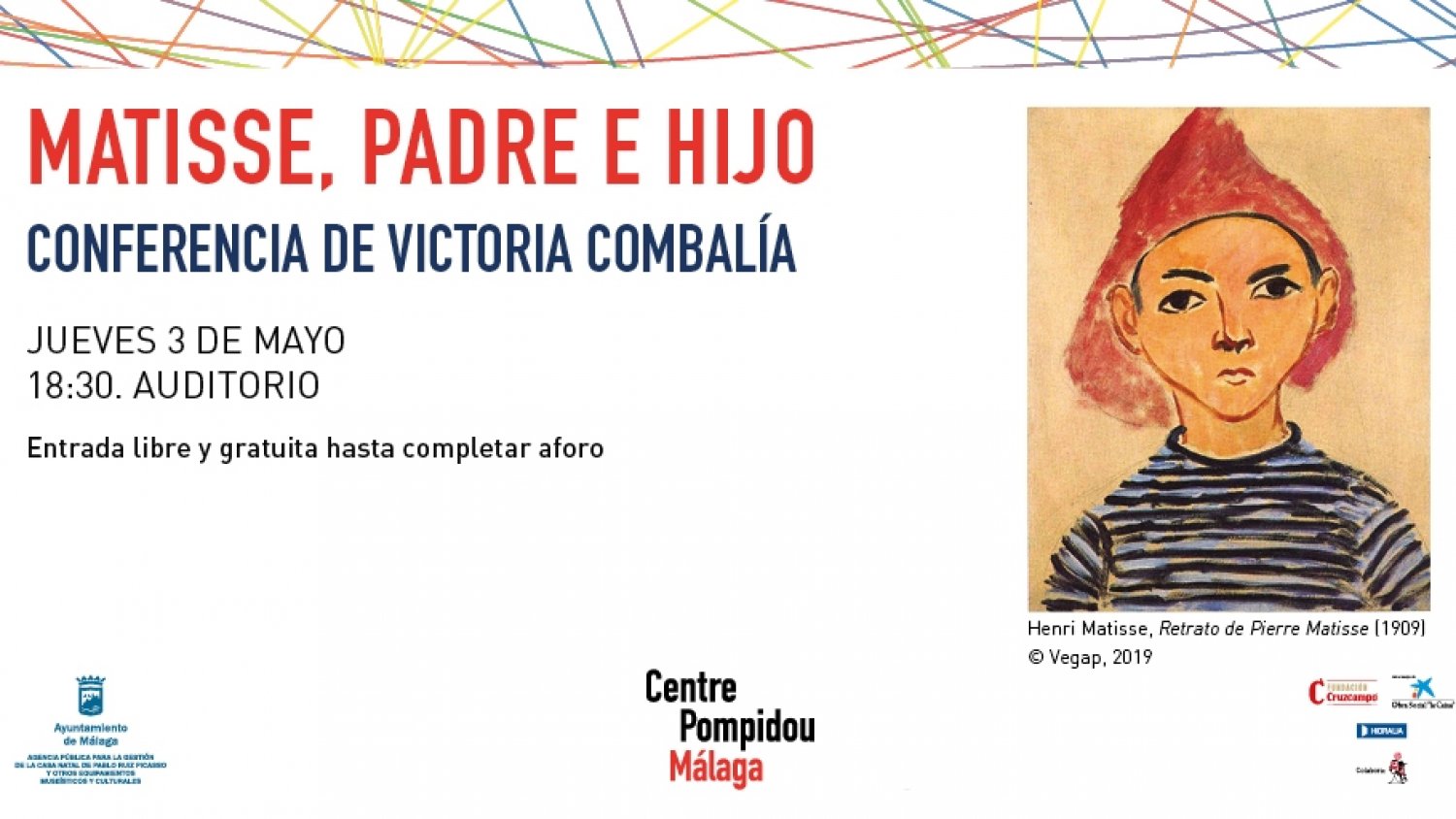 Victoria Combalía analiza en el Centro Pompidou la relación entre Henri Matisse y su hijo Pierre