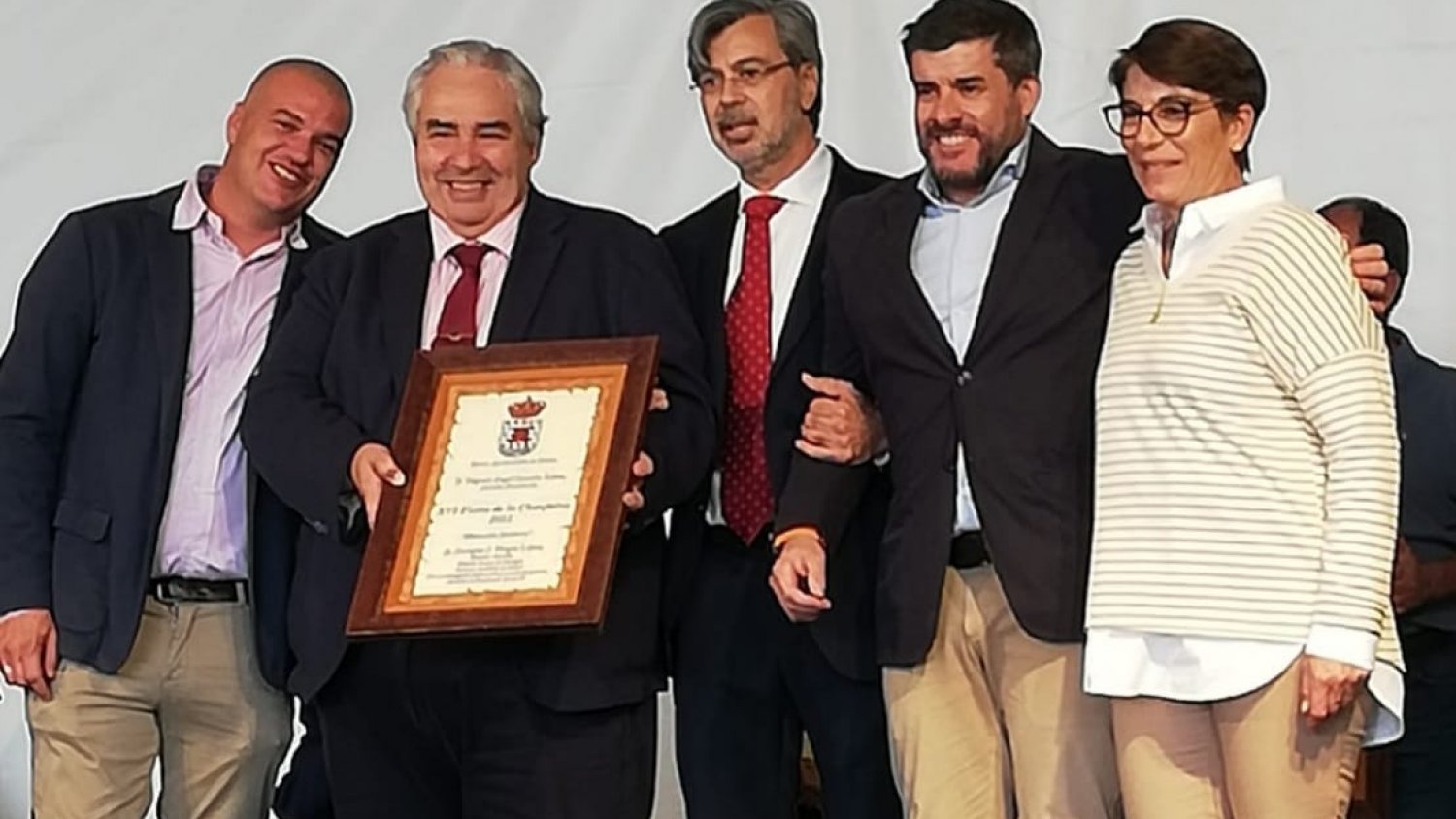 El Distrito Sanitario Málaga-Valle del Guadalhorce recibe una distinción en las Fiestas de la Chanfaina