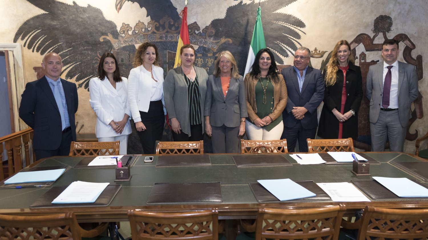 Cinco empresas de Marbella firman los primeros convenios para el EPES
