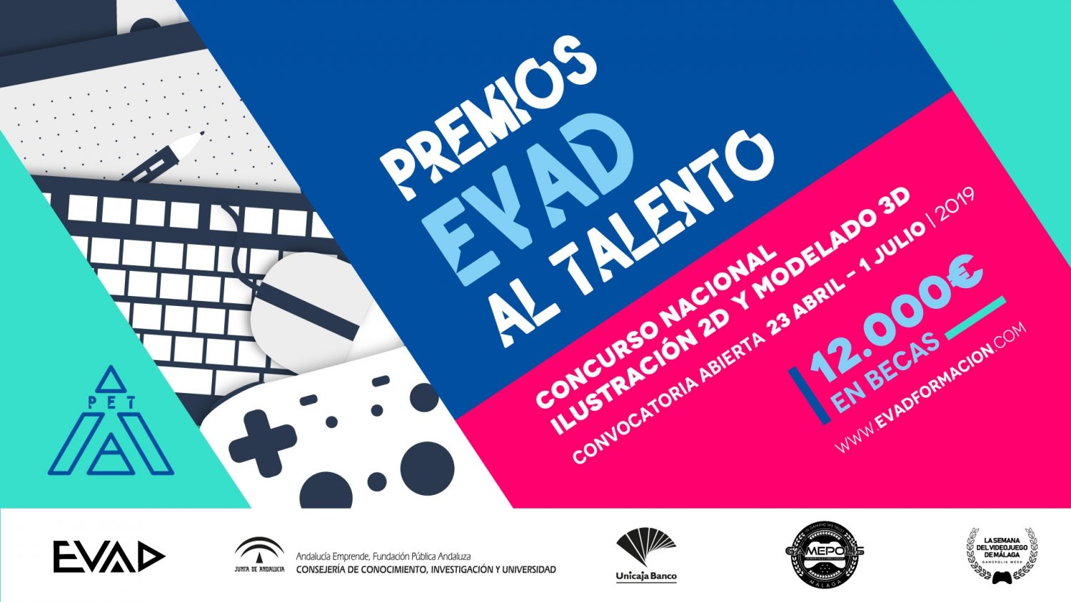 EVAD lanza los Premios EVAD al Talento regalando dos becas de estudios a las mejores piezas artísticas
