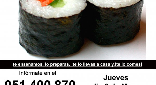 Estepona realizará un taller de cocina japonesa el 9 de mayo