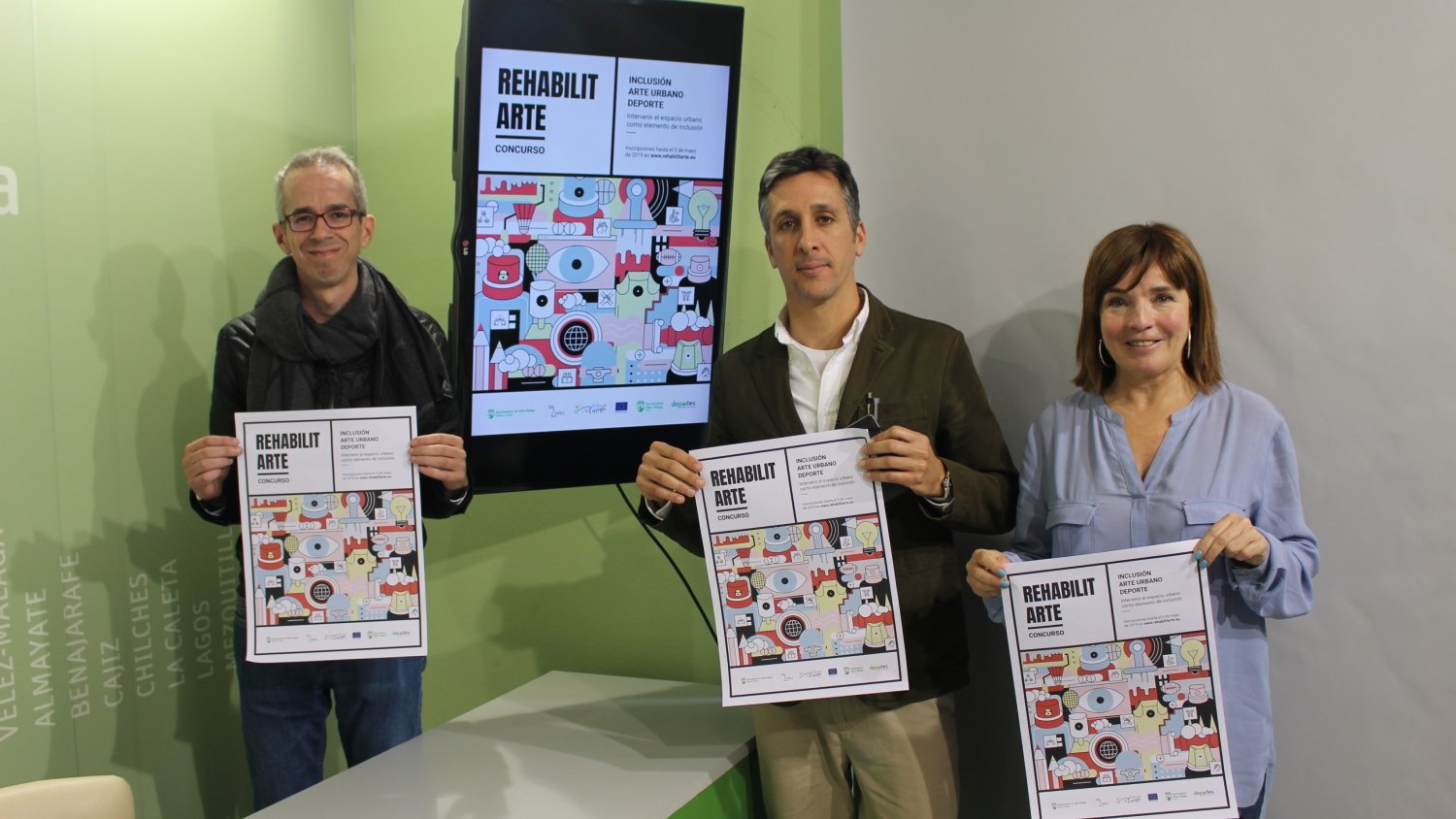 Vélez-Málaga promueve el arte urbano como instrumento de inclusión social a través del certamen 'Rehabilit arte'