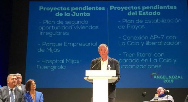 Nozal le traslada a Casado que la estabilización de las playas es una prioridad para el municipio