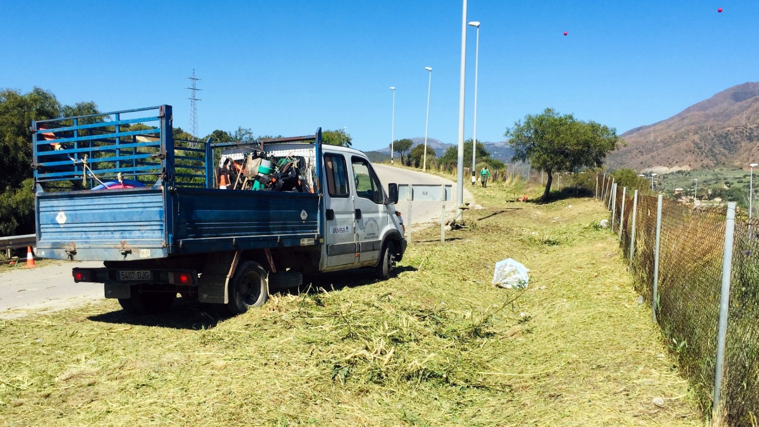 Estepona acondiciona Camino de Casares y el Parque San Isidro de Labrador con motivo de su romería