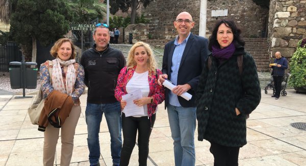 Adelante Málaga y Unidas Podemos piden inversiones en la Alcazaba y Gibralfaro
