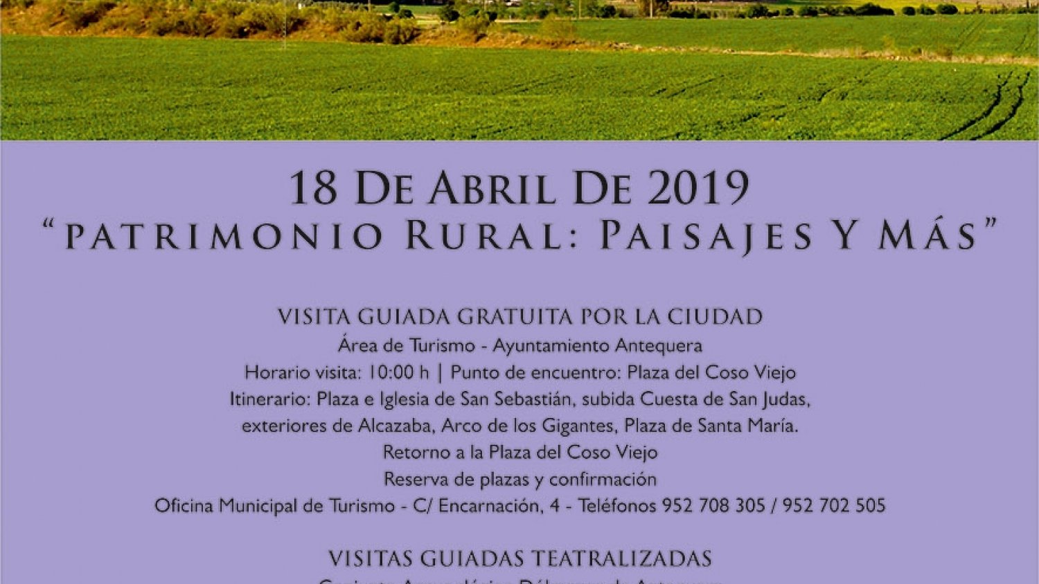 Antequera celebrará mañana el 'Día Internacional de Monumentos y Sitios' con visitas guiadas gratuitas