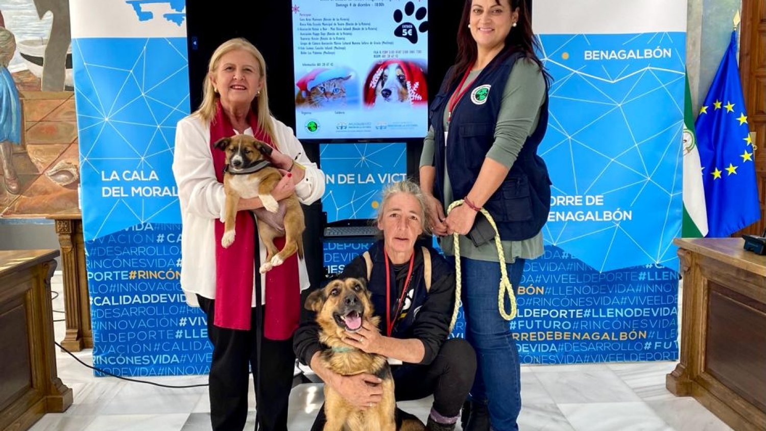 Rincón de la Victoria celebra una gala benéfica de Navidad a favor de los animales