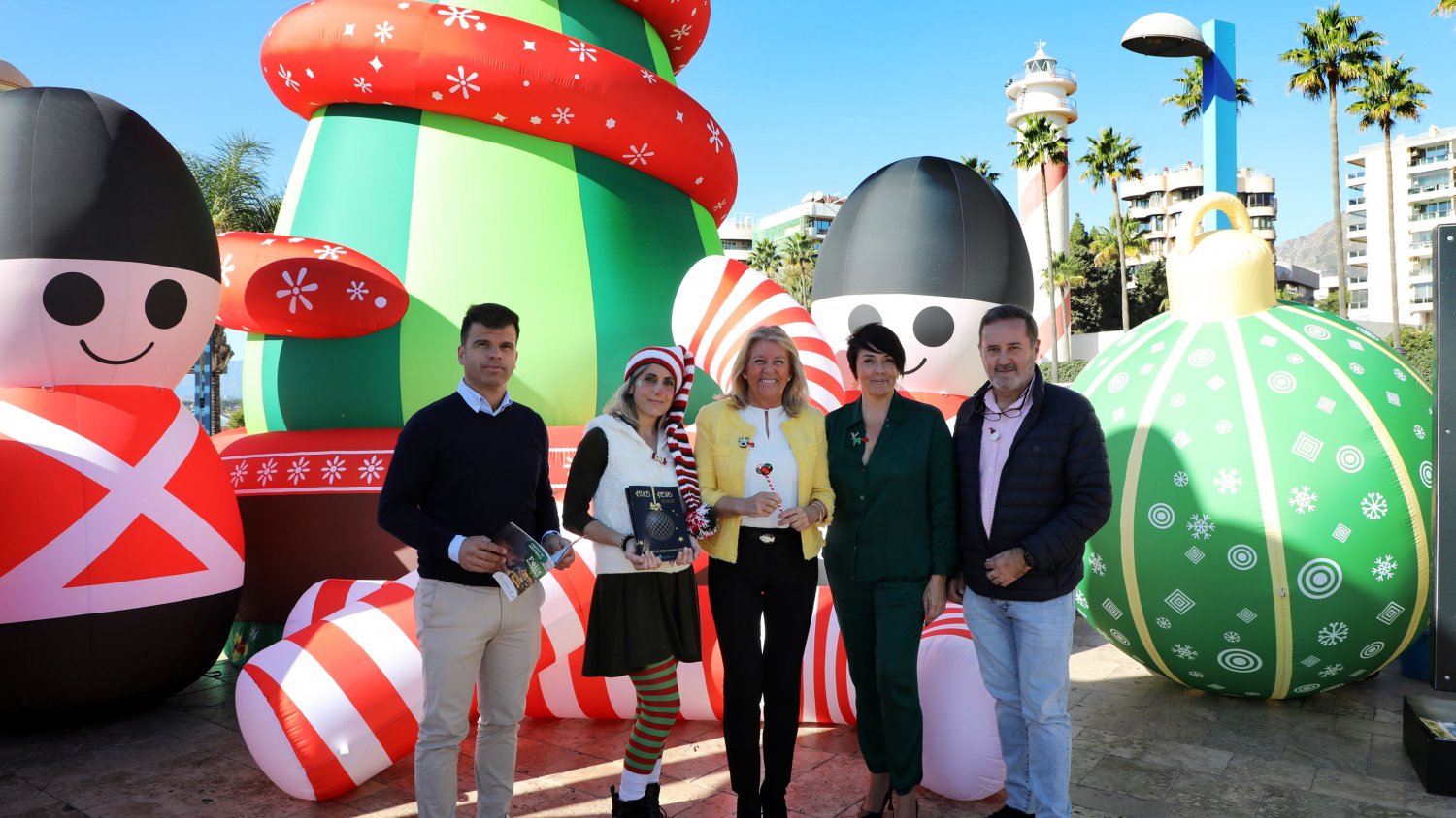 Marbella dará este viernes la bienvenida a las fiestas navideñas con el encendido del alumbrado artístico