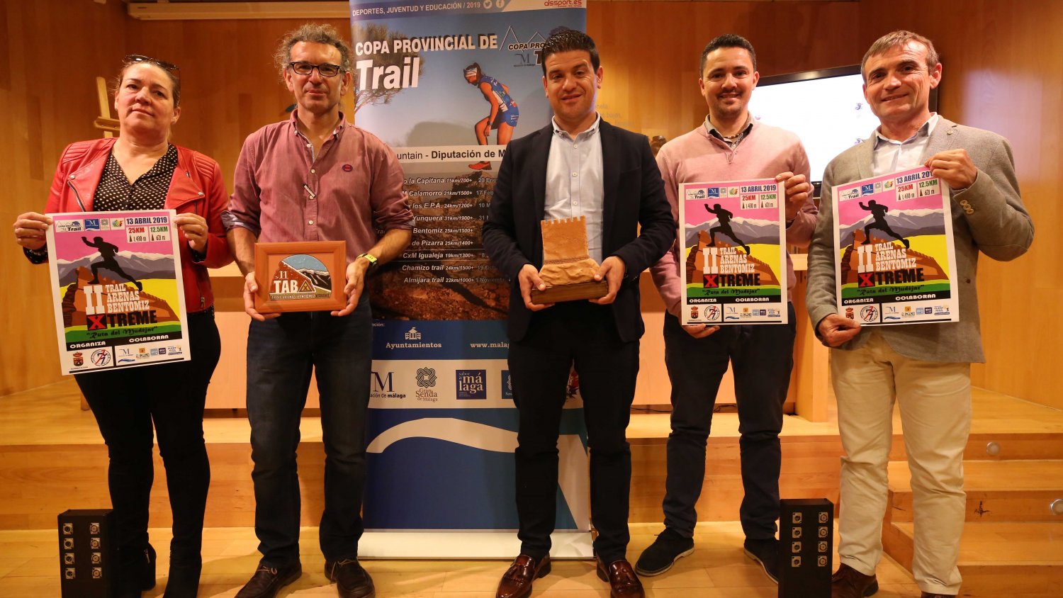 La IV Copa Provincial de Trail reúne en Arenas a deportistas de toda Andalucía