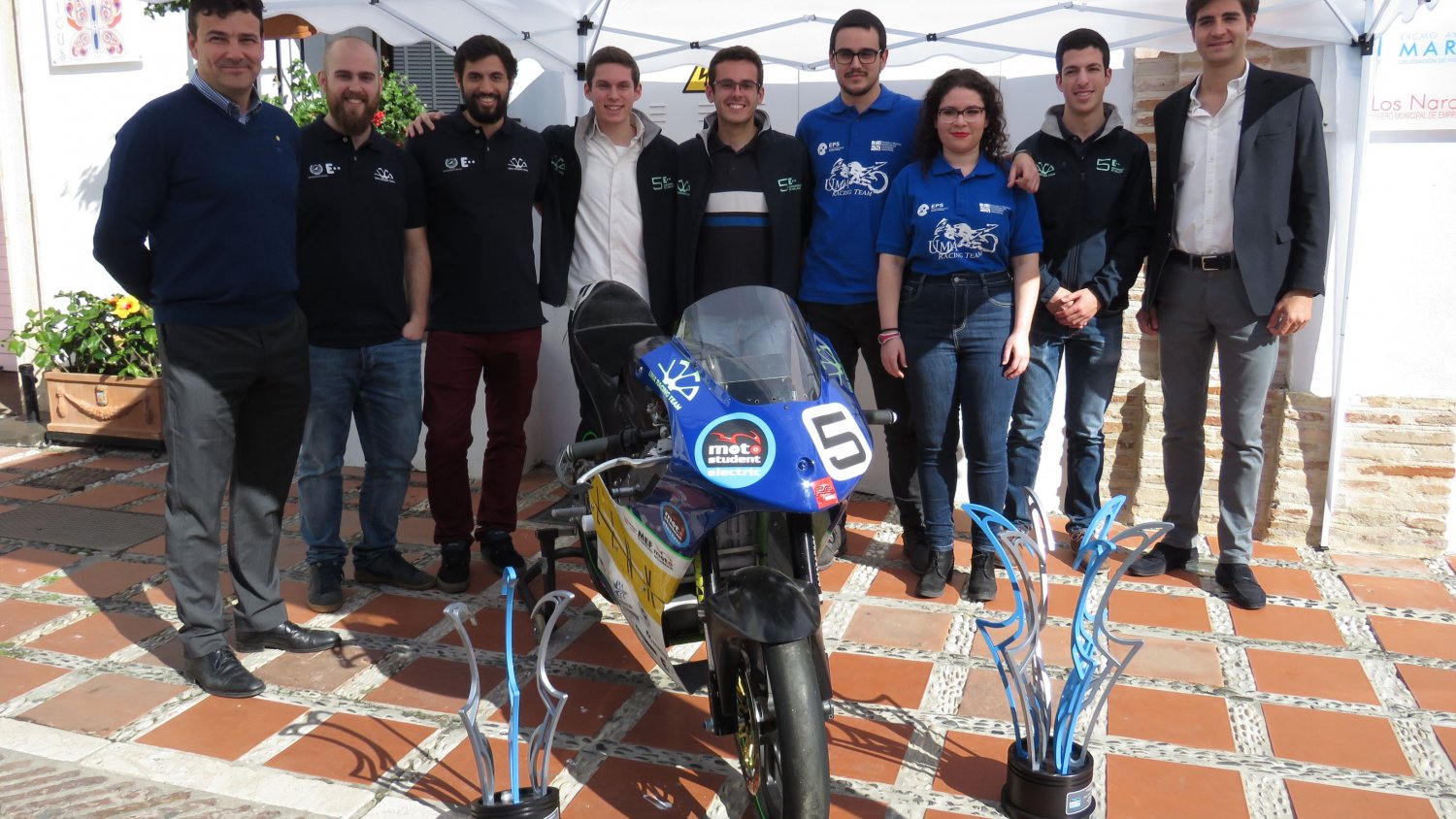 El Vivero de Empresas de Marbella acoge la presentación del proyecto de una moto eléctrica diseñada por alumnos de la UMA