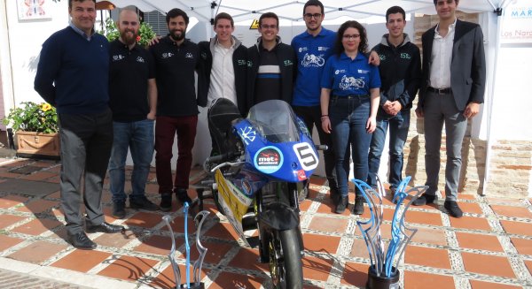El Vivero de Empresas de Marbella acoge la presentación del proyecto de una moto eléctrica diseñada por alumnos de la UMA