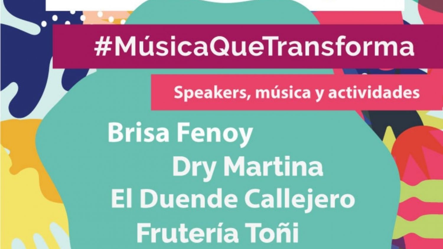 Artistas como Dry Martina o El Duende Callejero actuarán en Málaga en el Festival Internacional de Innovación Social