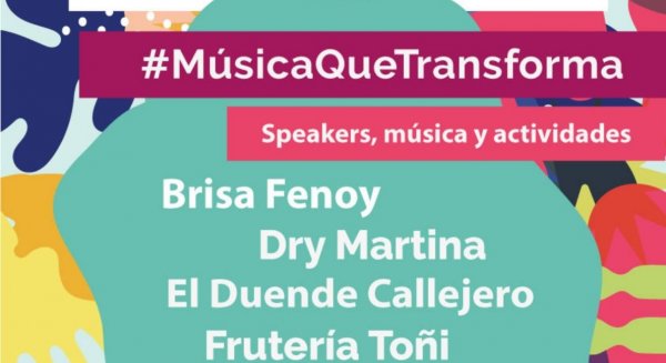 Artistas como Dry Martina o El Duende Callejero actuarán en Málaga en el Festival Internacional de Innovación Social