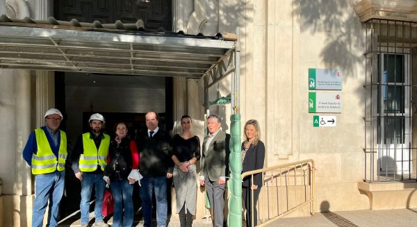 Justicia destina más de 88.400 euros a obras de emergencia en la fachada de la sede del TSJA