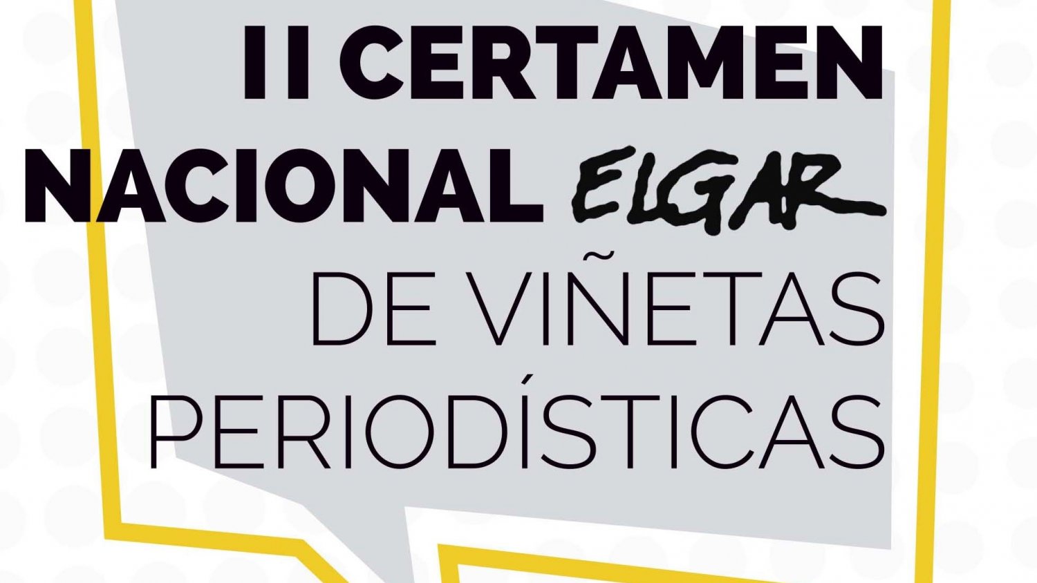 Últimos días para participar en el II Certamen Nacional ‘Elgar’ de Viñetas Periodísticas