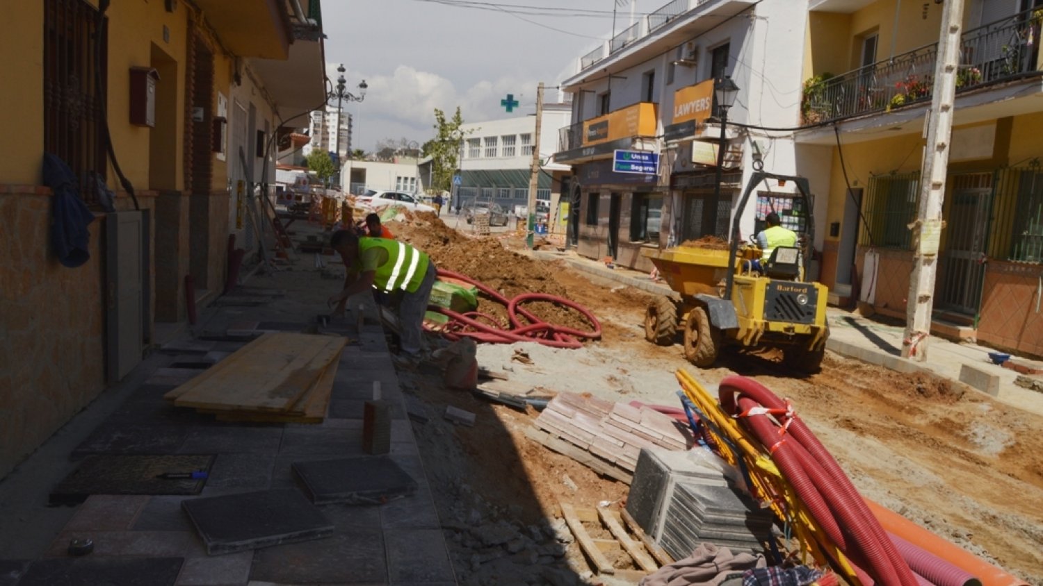 El PP de Mijas planteará medidas para ayudar a los comerciantes afectados por las obras de calle La Unión