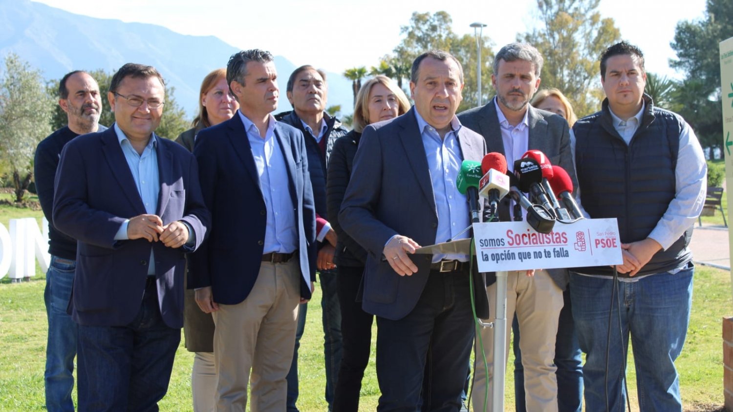 El PSOE afirma que si consigue gobernar le irá bien a San Pedro de Alcántara y Marbella