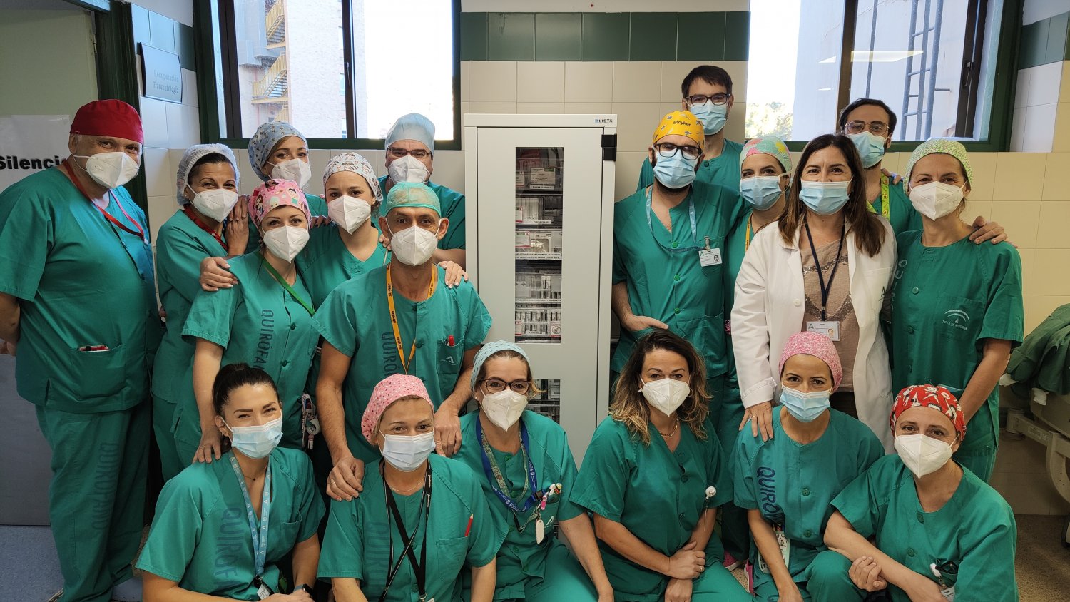 Los quirófanos de traumatología del Hospital Regional incorporan un sistema de reposición de implantes