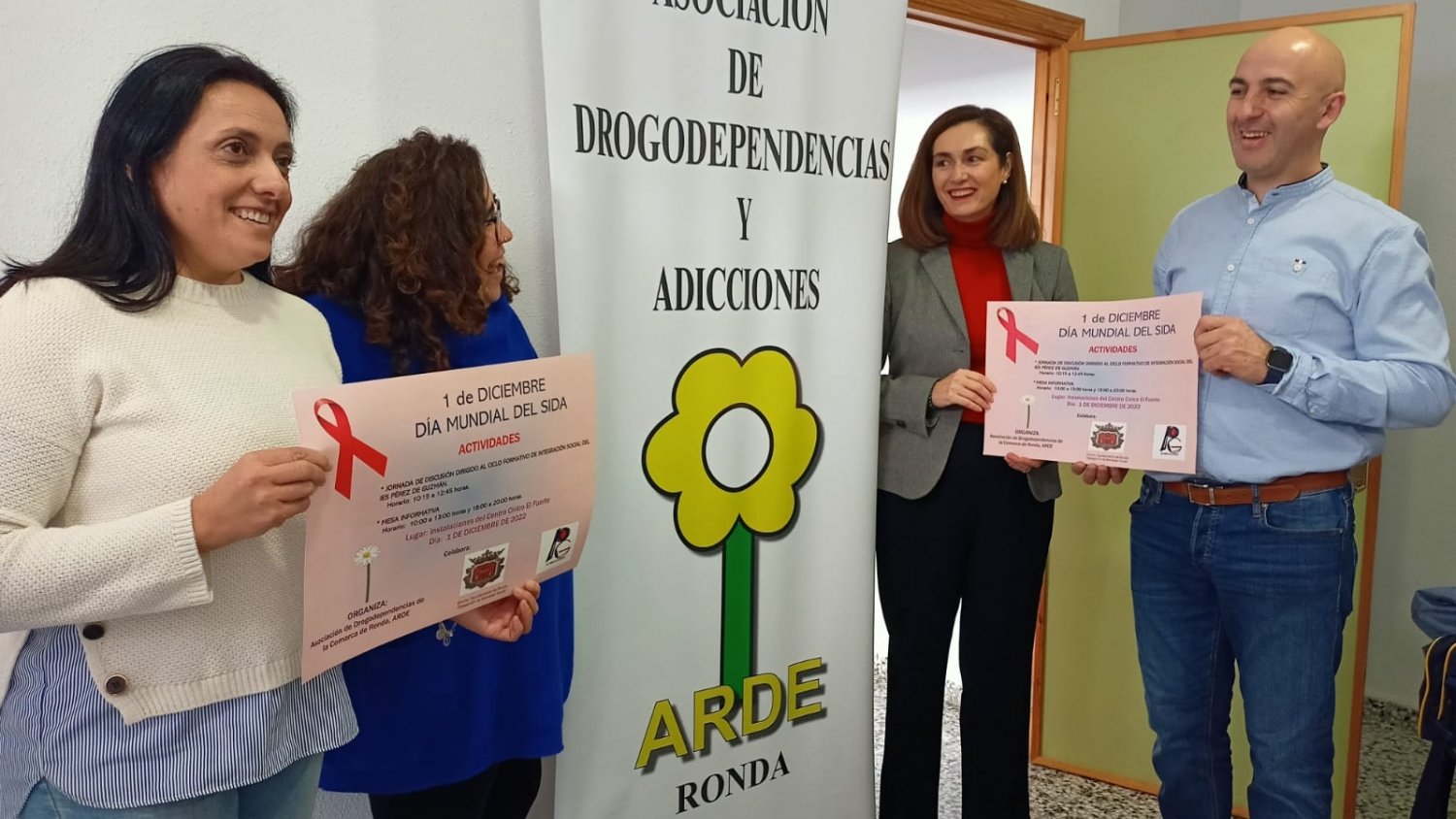 Ronda programa actividades sensibilizadoras con motivo del Día Mundial de la Lucha contra el SIDA